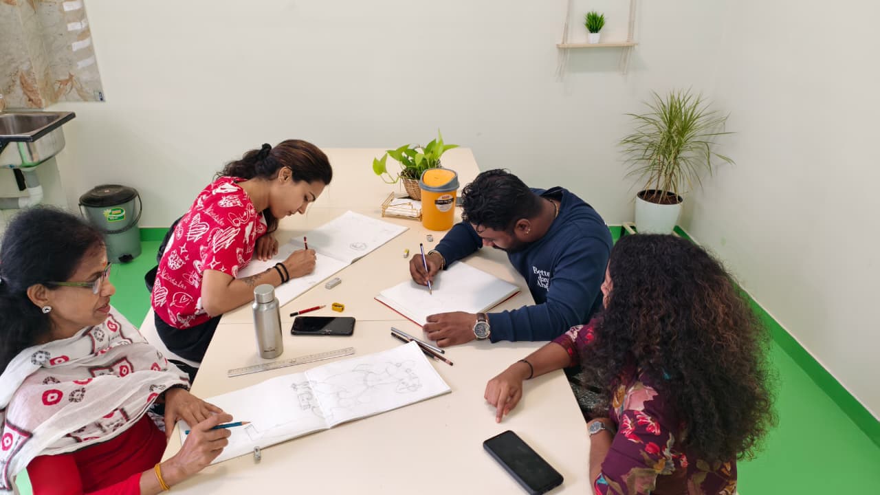 Mural painting class